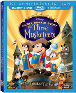 Muckey, Donald, Goofy The Three Musketeers: 10th Anniversary Edition