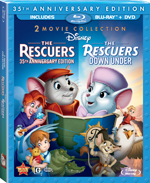 The Rescuers: 35th Anniversary Edition / The Rescuers: Down Under